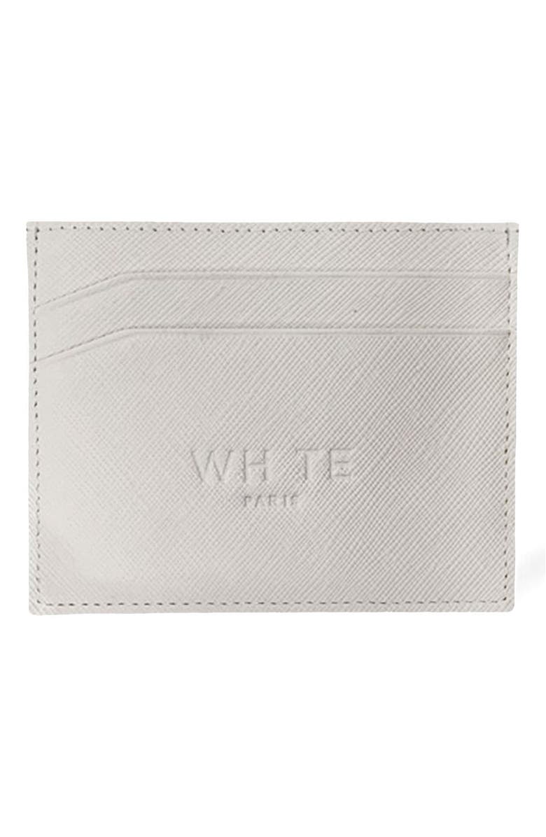 Blvck Classic Card Holder, Main, color, White