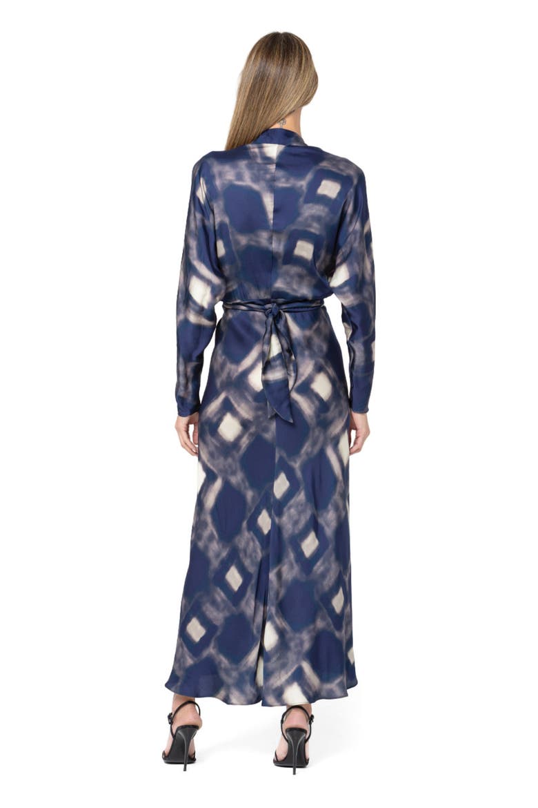 Celine Dress, Alternate, color, INDIGO BRICK