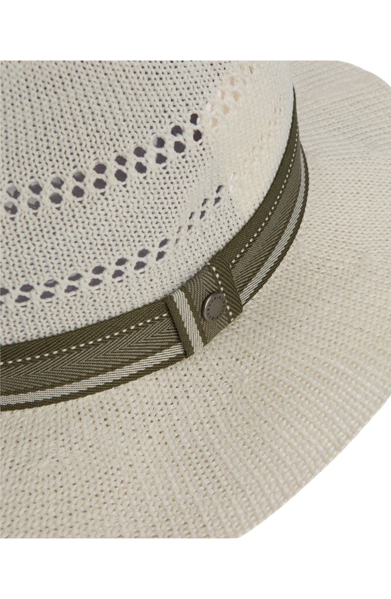 Barbour Whitfield Fedora Hat, Alternate, color, Antique White