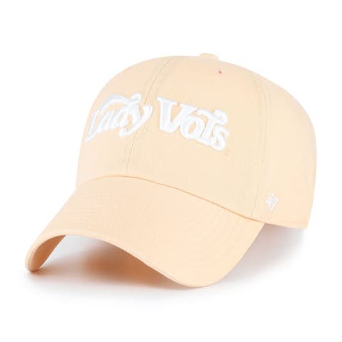 Men's '47 Light Orange Tennessee Volunteers Clean Up Adjustable Hat
