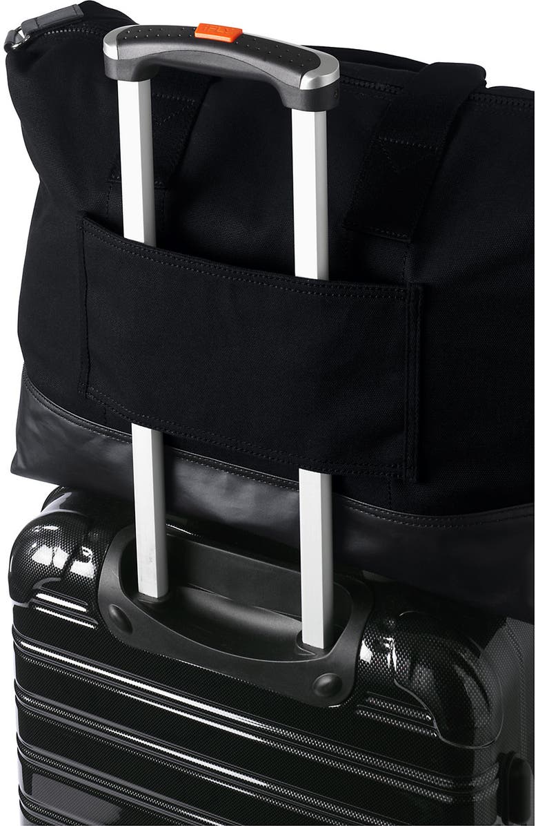 Lands' End Canvas Weekender Duffle Bag, Alternate, color, Black