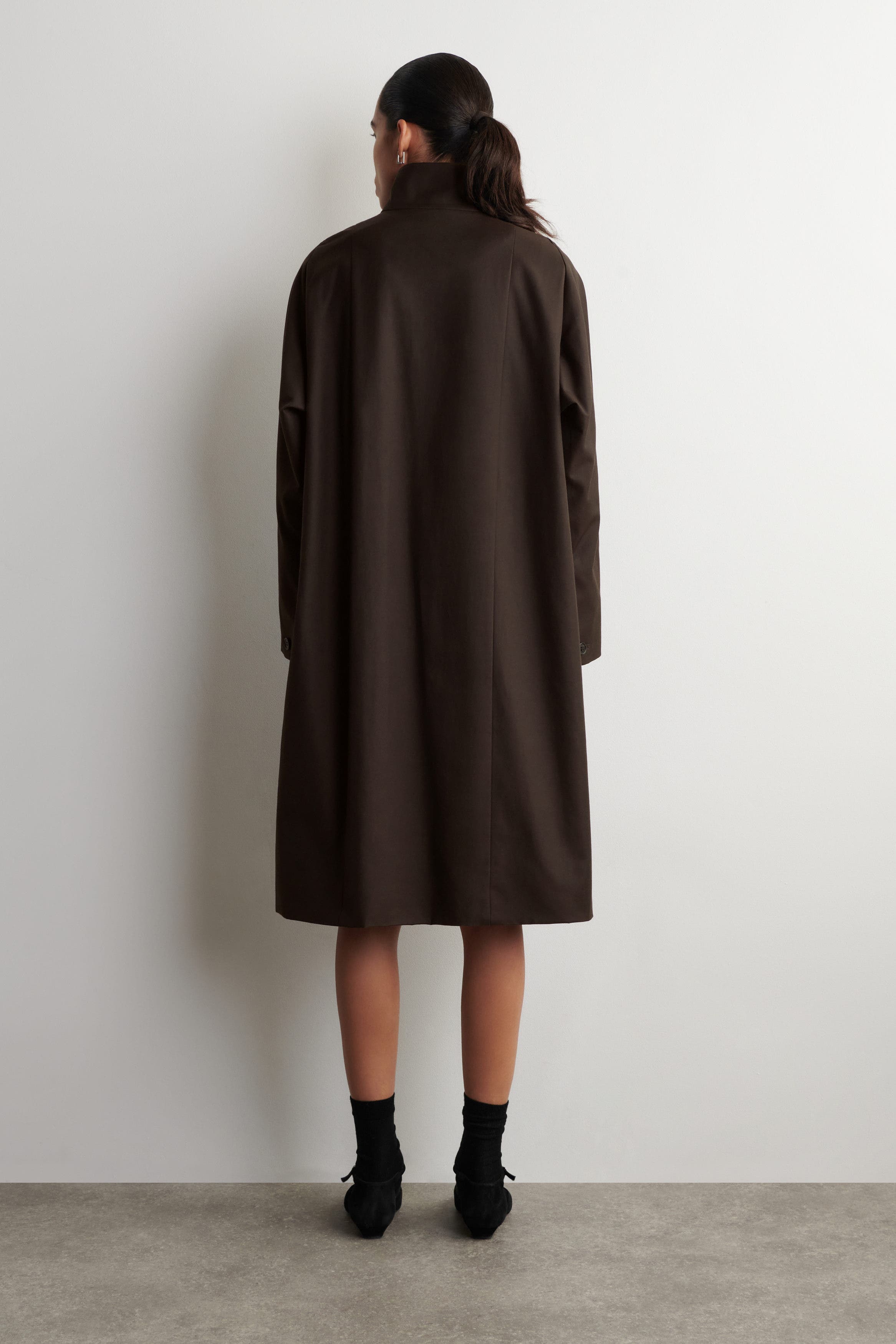 COS Oversized Mock-neck Coat (Women) | Nordstrom