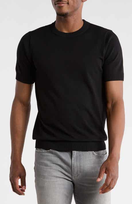 T.R. PREMIUM Short Sleeve Knit Sweater