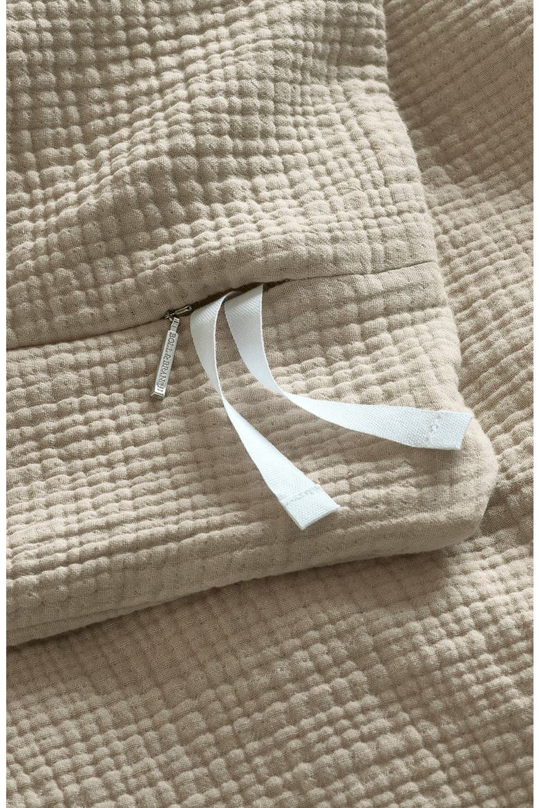 Dream Organic Cotton Duvet Cover & Shams Set, Alternate, color, SAND