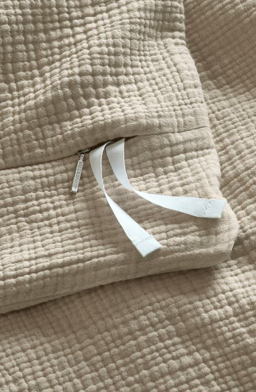 Boll & Branch Dream Organic Cotton Duvet Cover & Shams Set In Neutral