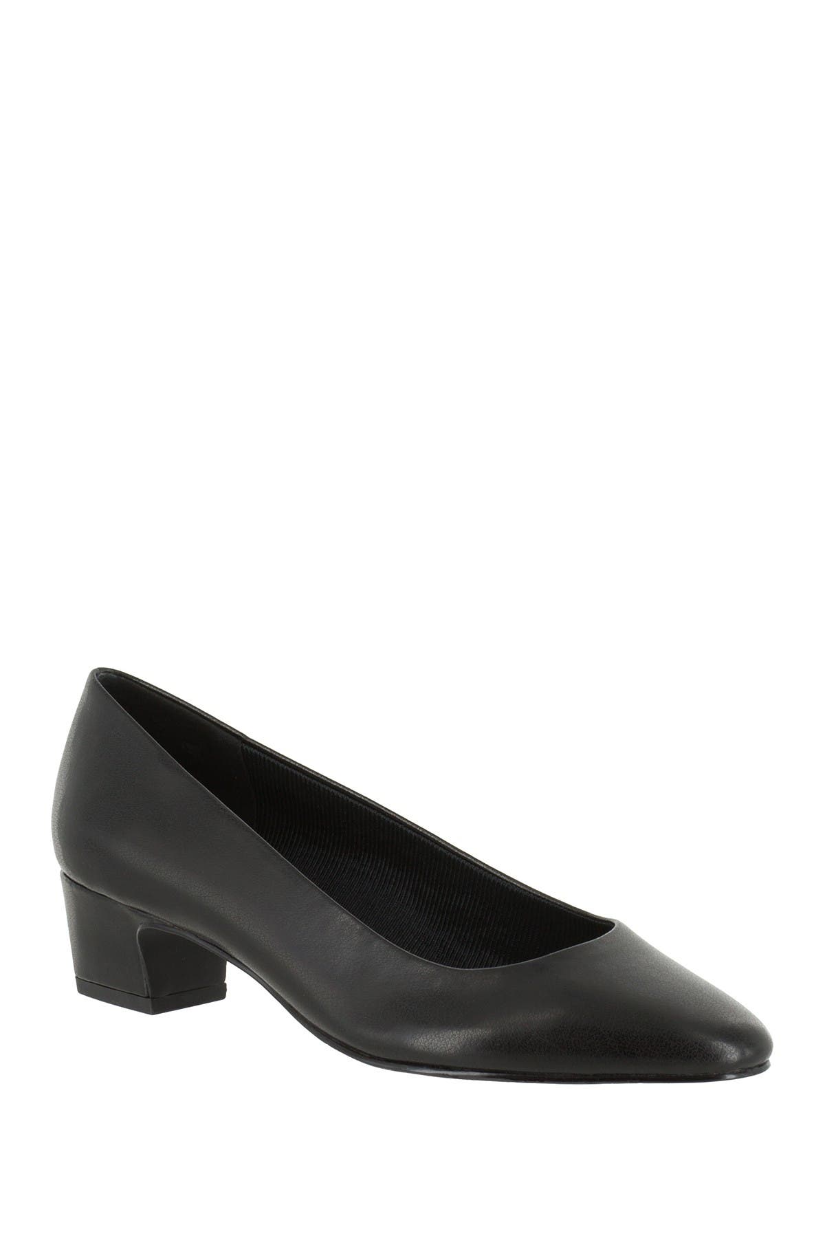 EASY STREET Prim Block Heel Pump, Main, color, Black
