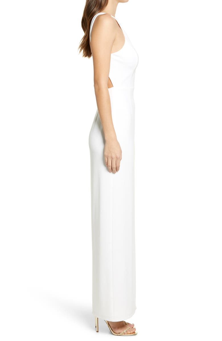 Lulus All You Need Is Love Halter Gown, Alternate, color,