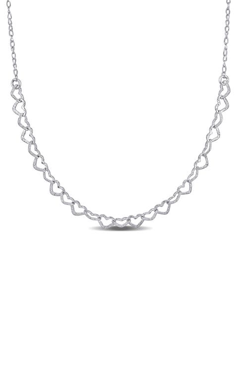 4.5mm Heart Link Necklace