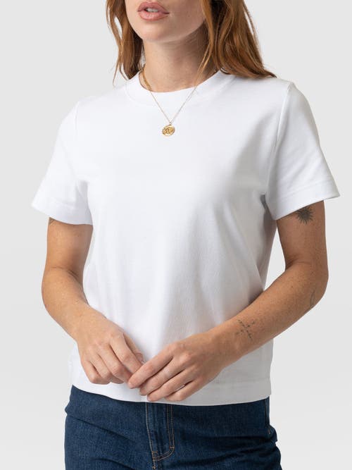 Shop Saint + Sofia Chelsea Crew Neck Tee