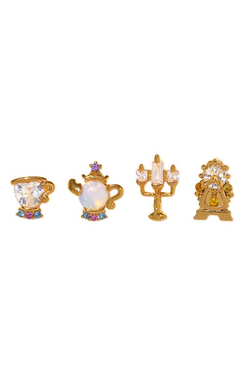 Disney Be Our Guest Stud Earrings Set