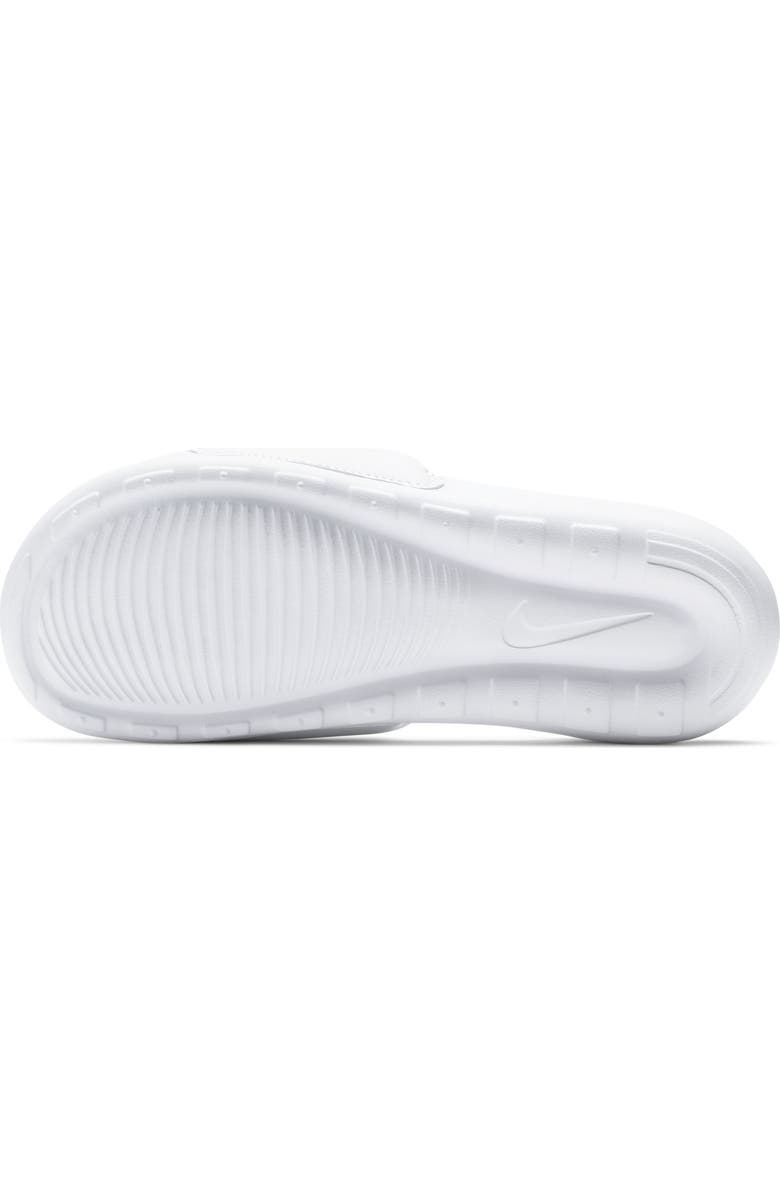 Nike Victori Slide Sandal, Alternate, color, 100 White/Black