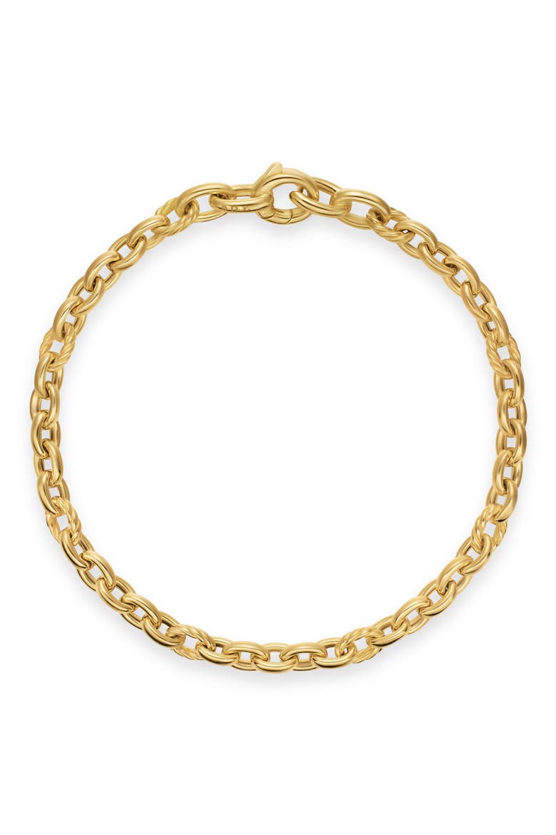 DY Mercer® Petite Chain Bracelet in 18K Yellow Gold, 4.5mm, Alternate, color, 18K GOLD
