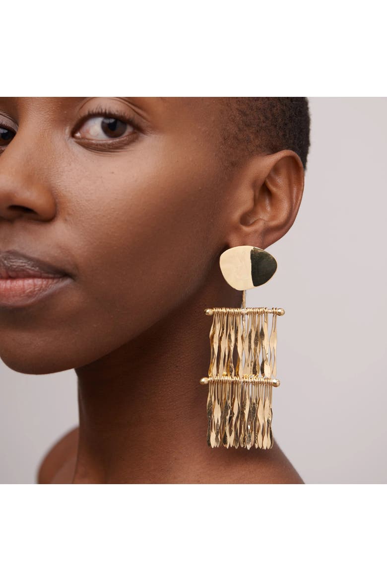 Thalia Studs, Main, color, Gold