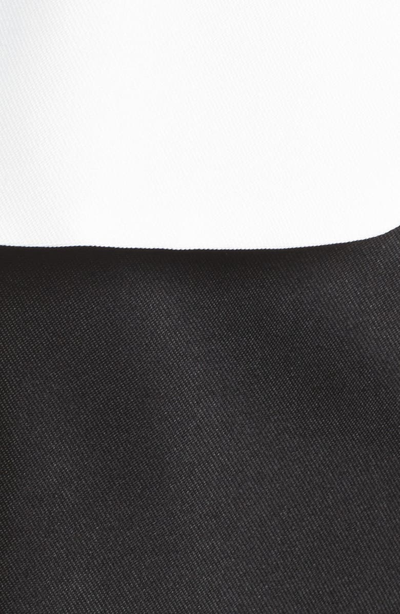 Mac Duggal Colorblock Strapless Mermaid Gown, Alternate, color,