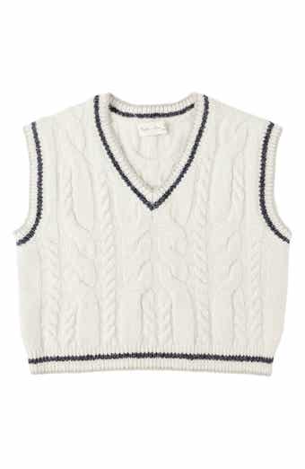 Kids' Cable Knit Sweater Vest