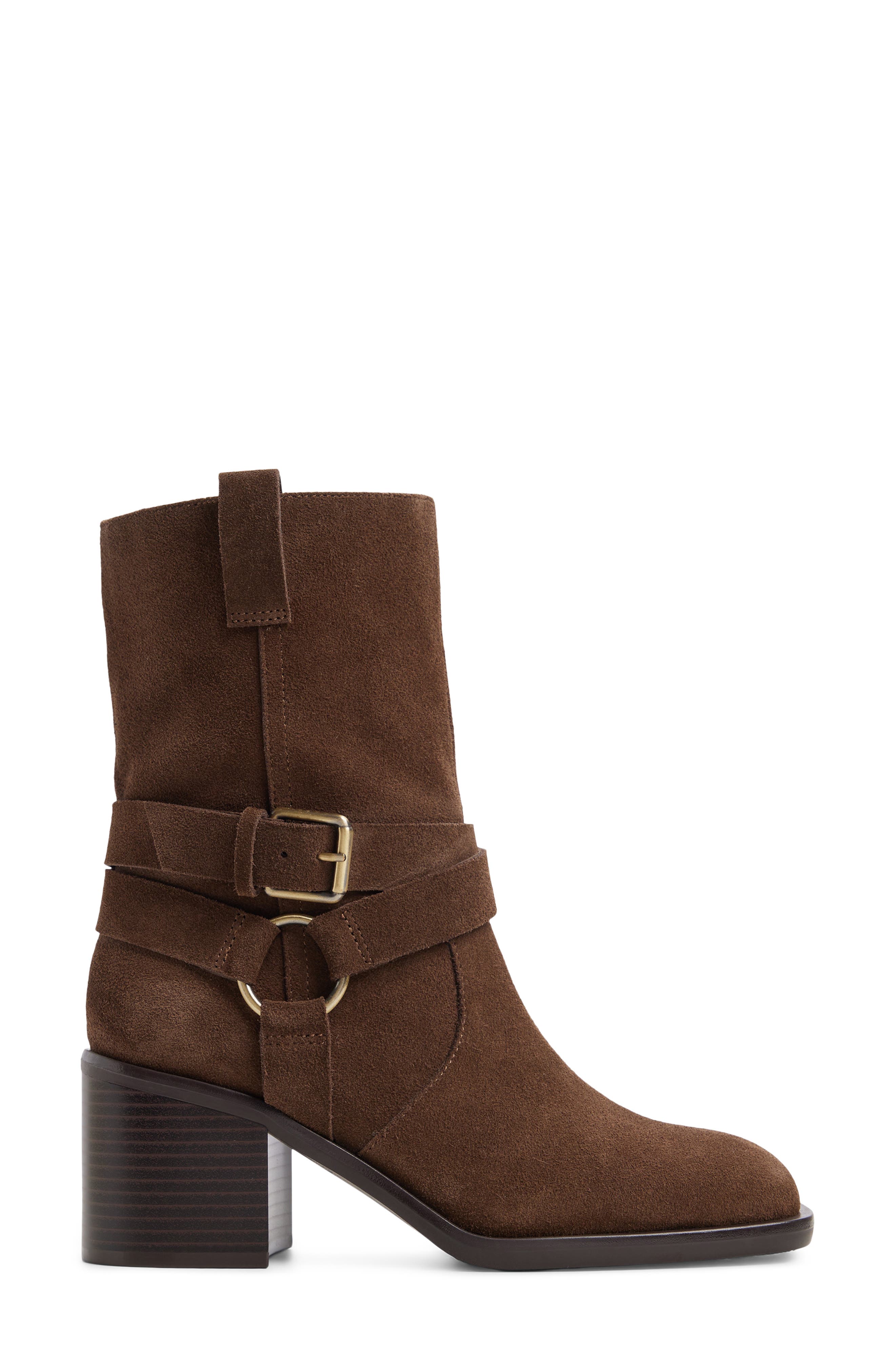Magnolya Bootie, Alternate, color, BROWN/ MULTI