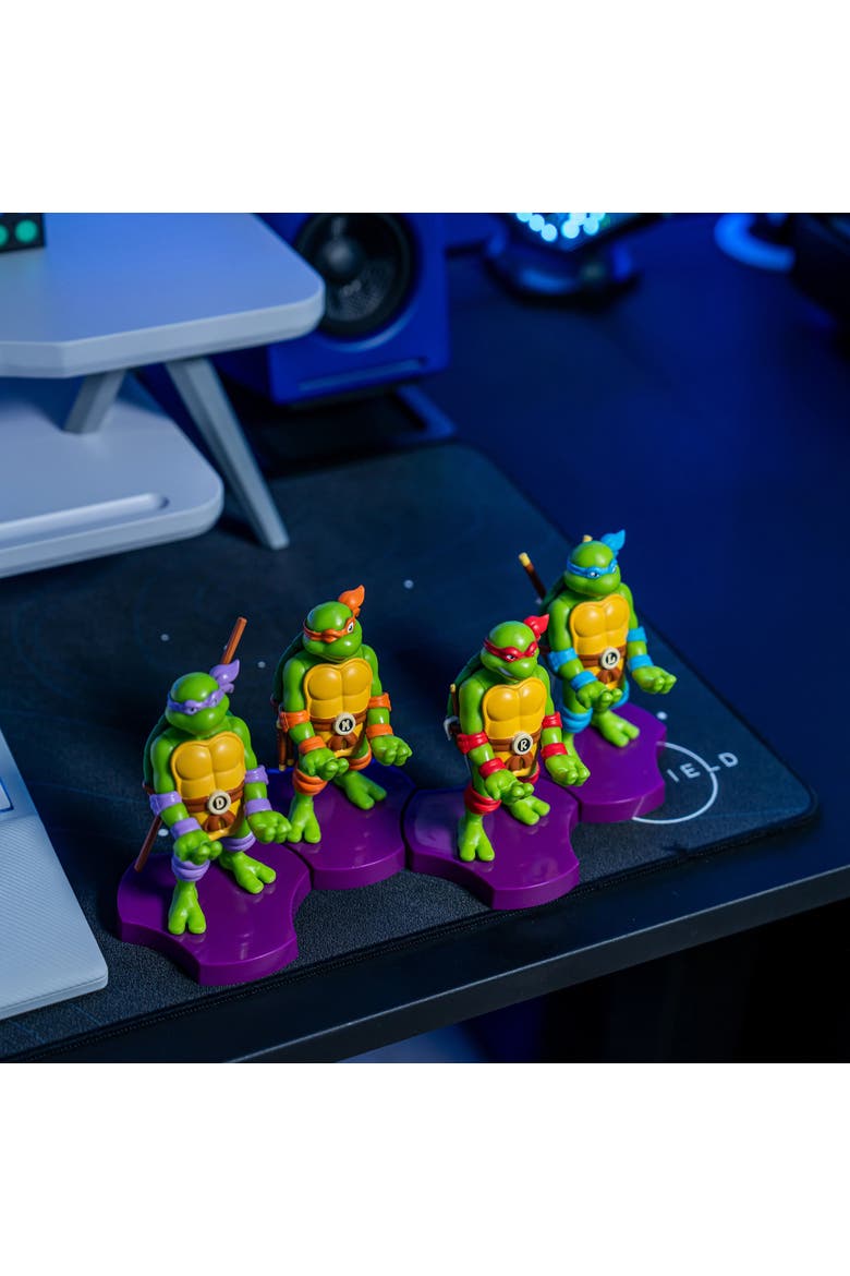 TMNT Raphael Earbud & Phone Holder, Alternate, color, Multicolored