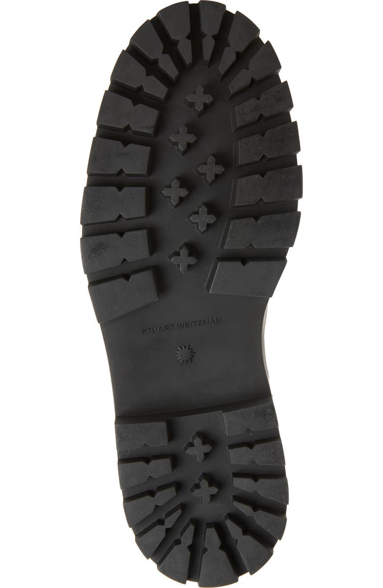 Stuart Weitzman Ultra Lug Knee High Boot, Alternate, color, Black