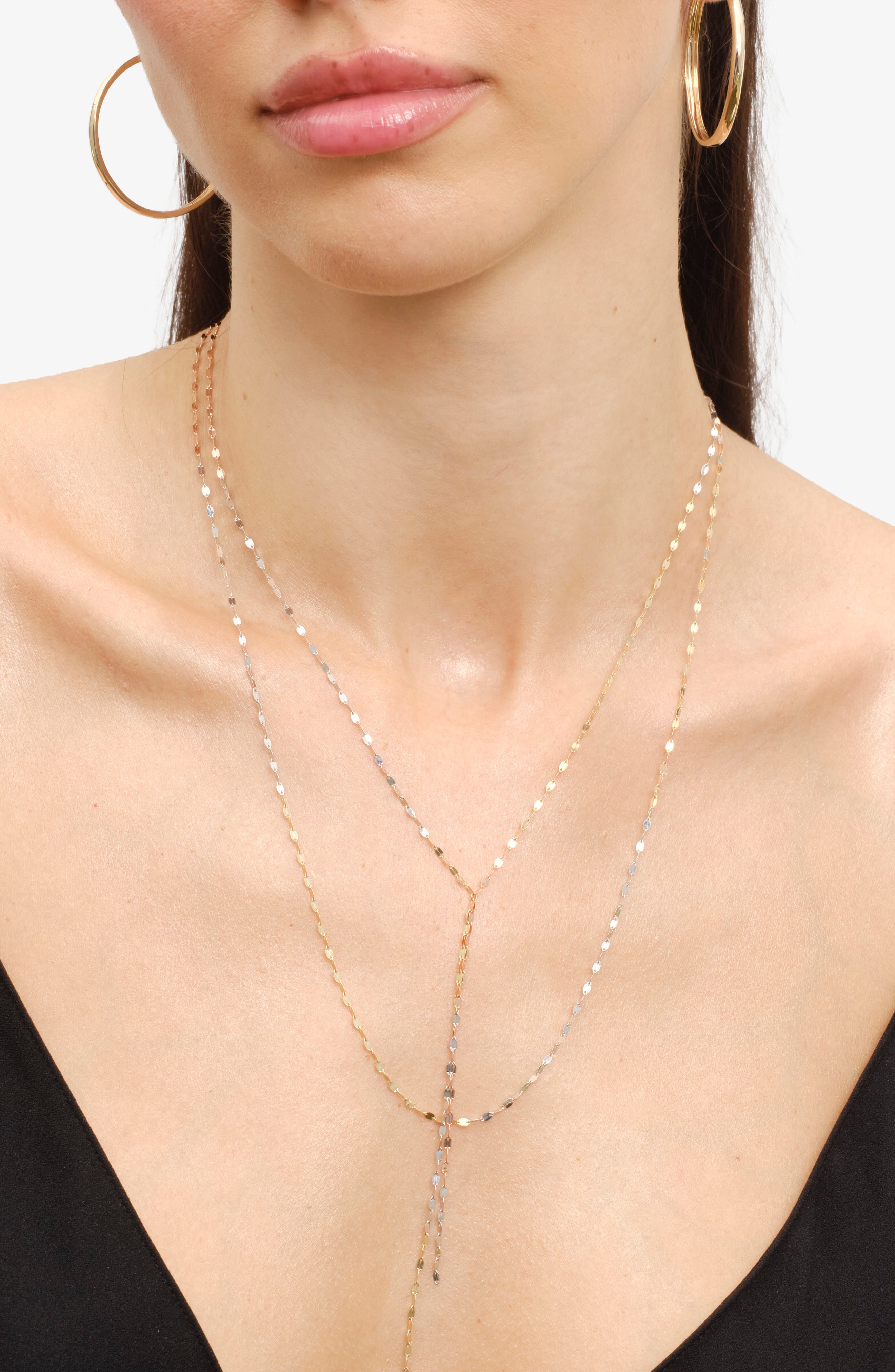 LANA Blake 14k Gold Layered Y-Necklace (Women) | Nordstrom