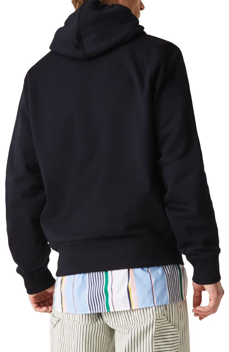Lacoste Pullover Hoodie, Alternate, color, 