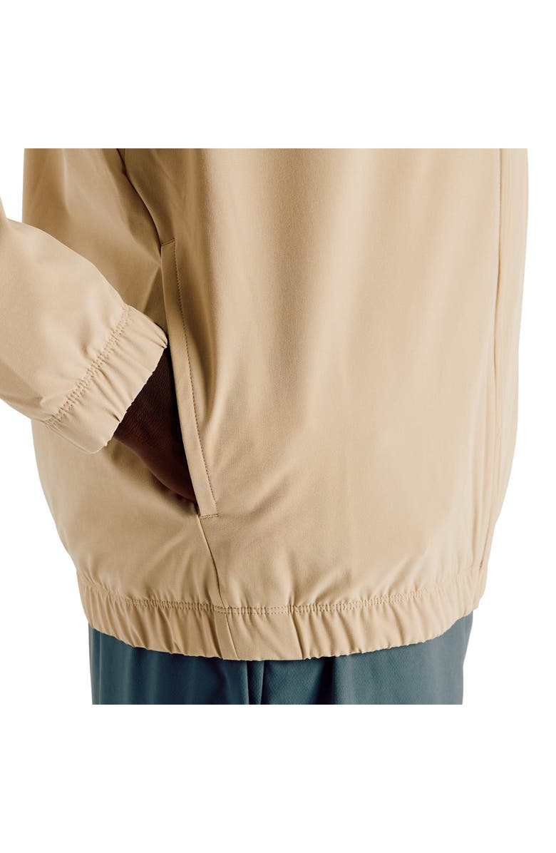 New Balance Hooded Cross Training Jacket, Alternate, color, Stoneware