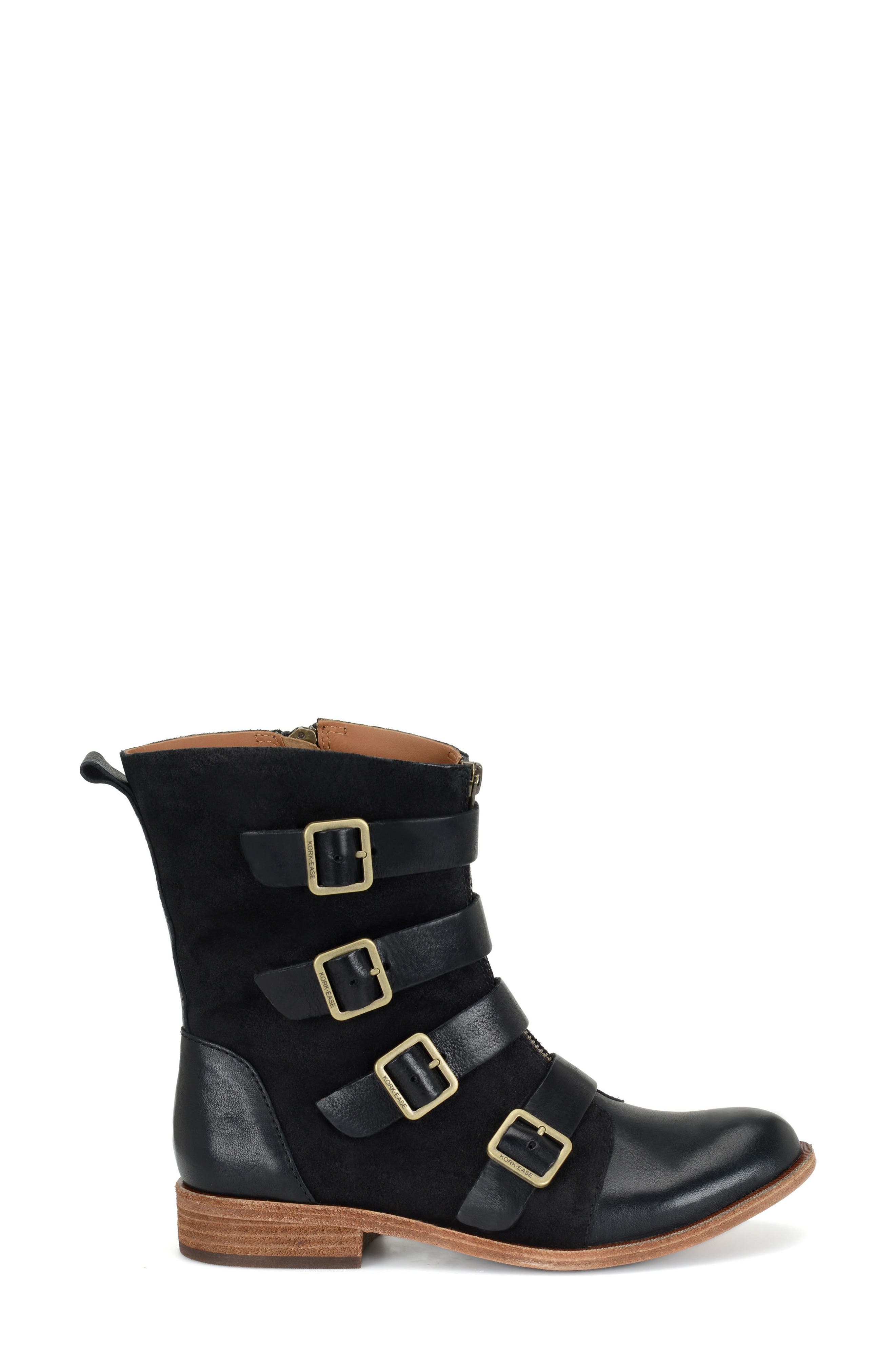 Kork-Ease™ Monrovia Boot, Alternate, color, BLACK LEATHER