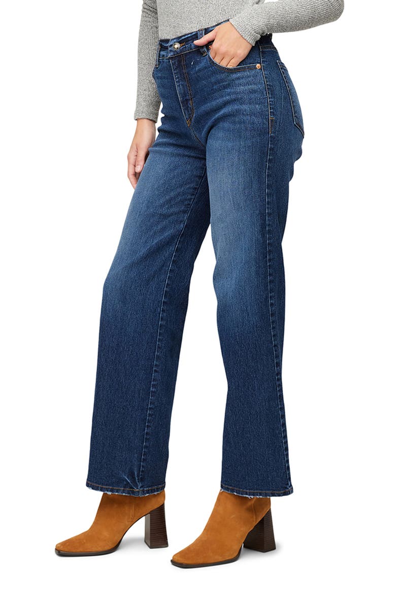 Jessie Straight Leg Jeans, Alternate, color, DENIM