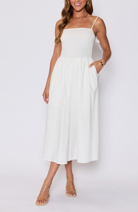 Essential Smocked Cotton Sundress (Nordstrom Exclusive)