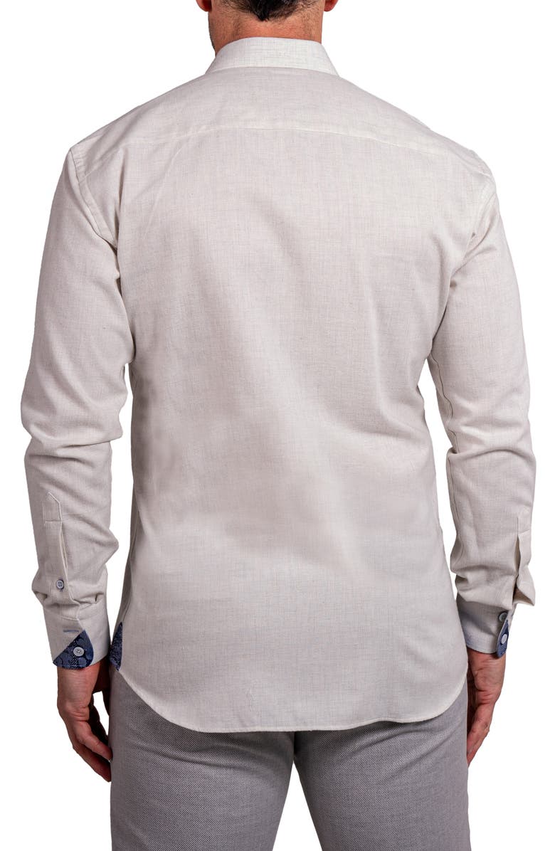Maceoo Einstein Ascension Contemporary Fit Button-Up Shirt, Alternate, color, White
