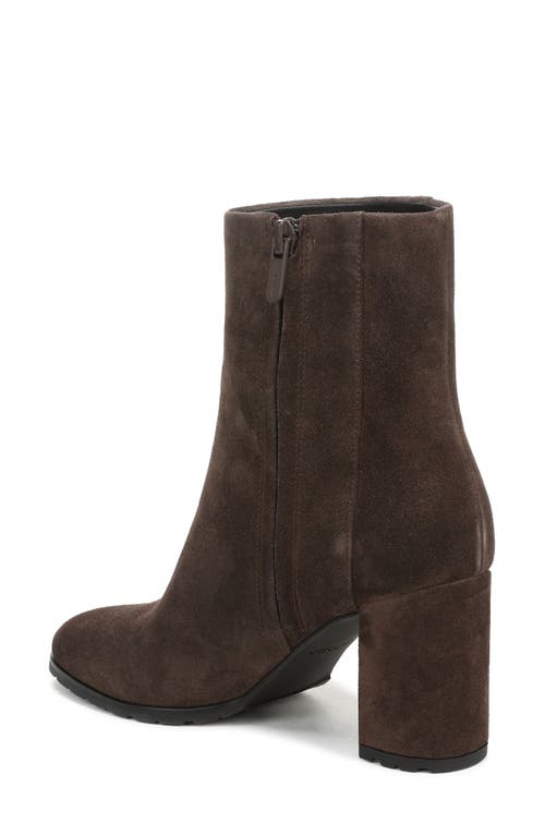 Vince Elora Lugged Plain Toe Bootie In Brown