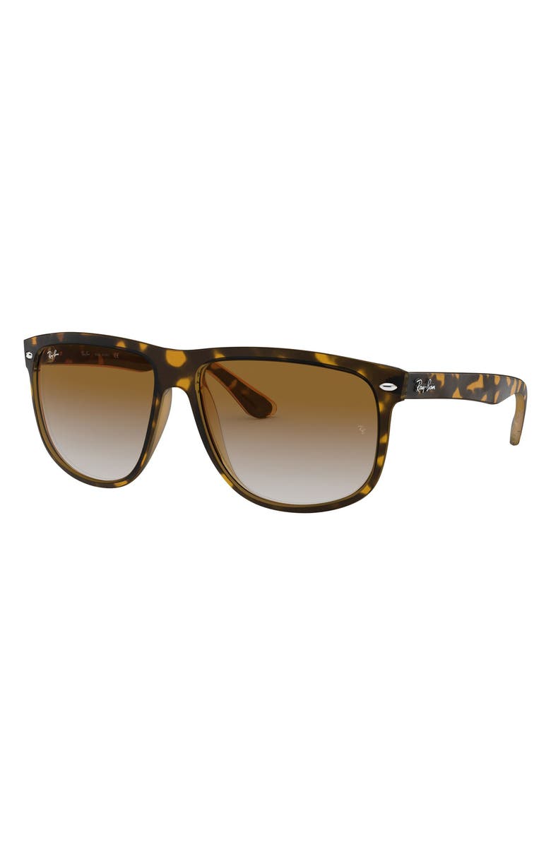 Ray-Ban 'Boyfriend Flat Top Frame' 56mm Sunglasses, Alternate, color, 