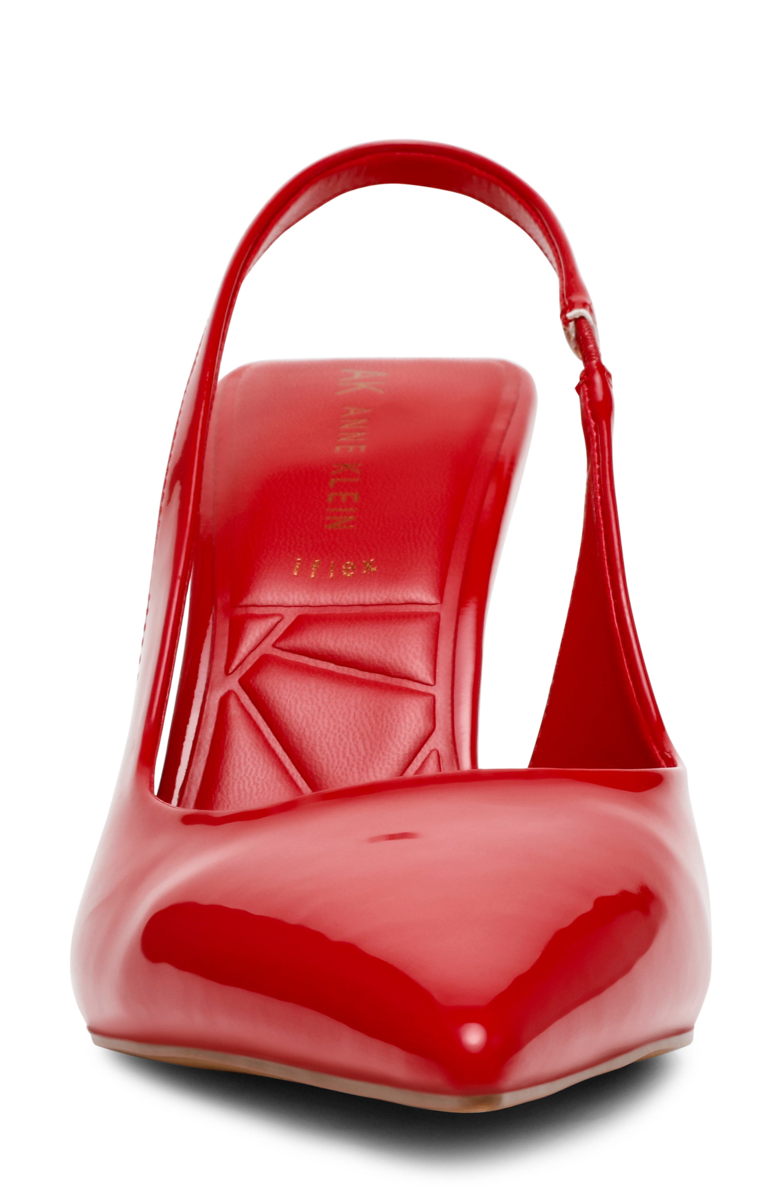 Indianna Slingback Pump, Alternate, color, RED PATENT