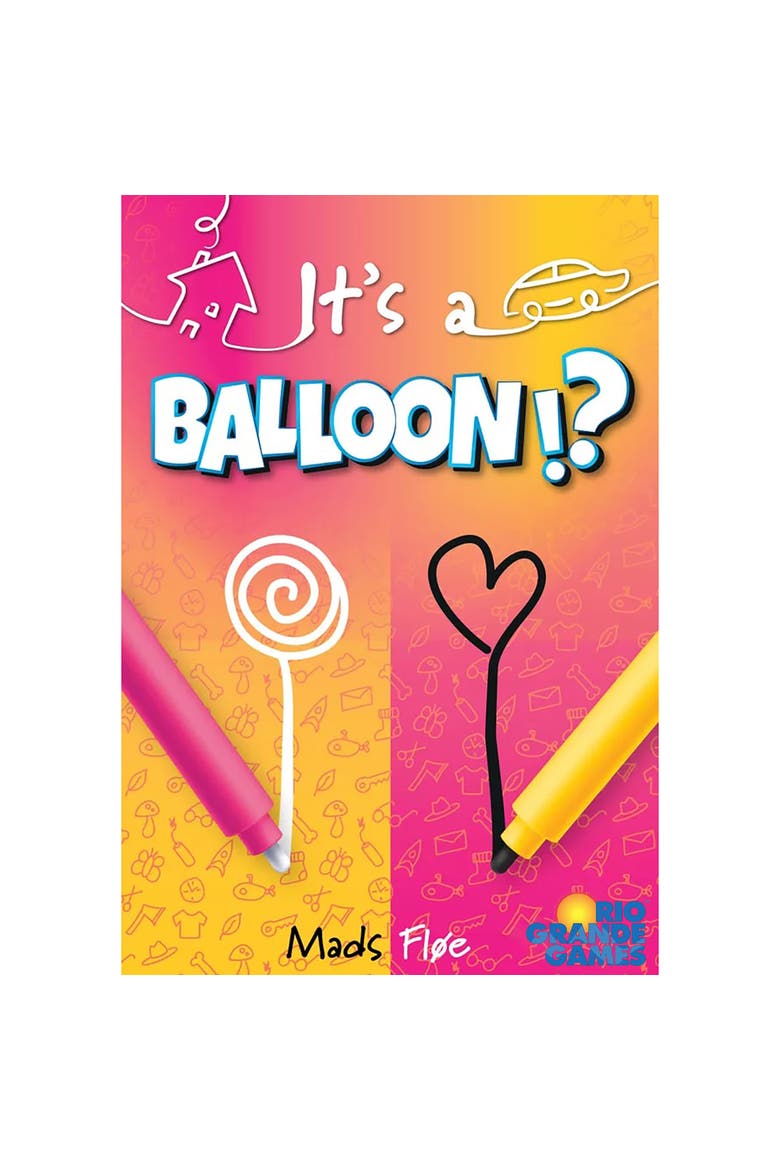 It'S A Balloon Word Guessing Drawing Game For Parties And Families, Ages 8+, Alternate, color, Multicolored