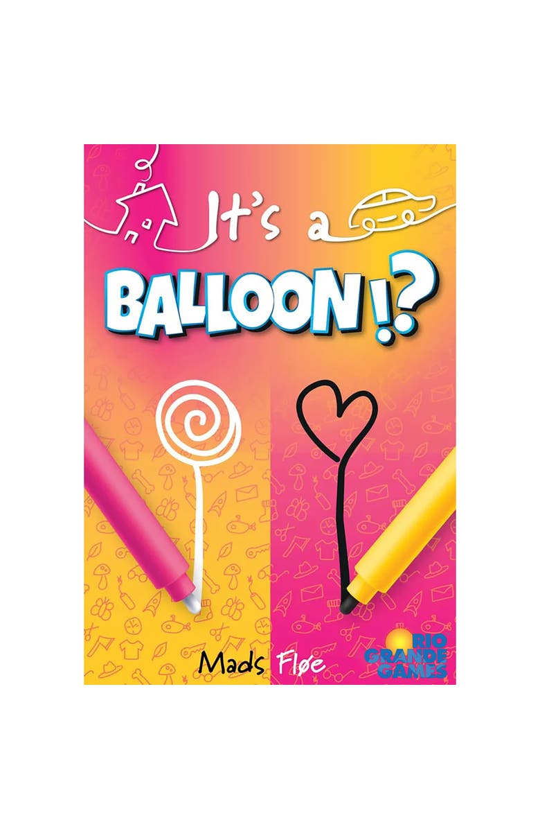 Rio Grande Games It'S A Balloon Word Guessing Drawing Game For Parties And Families, Ages 8+, Alternate, color, Multicolored