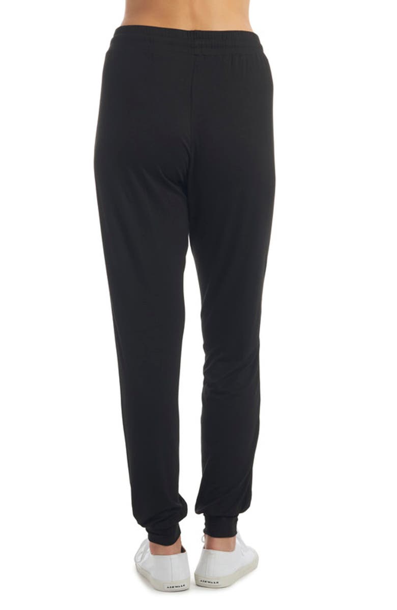 Everly Grey Carmen During & After Maternity/Nursing Jogger Pant, Alternate, color, Black