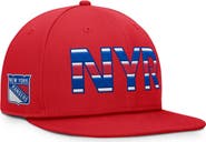 FANATICS Men's Fanatics Red New York Rangers Authentic Pro Team Rink Snapback Hat