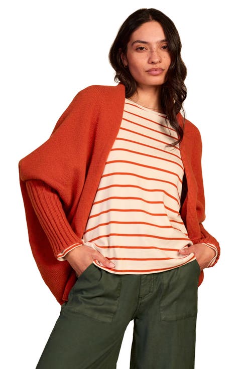 Long Sleeve Cocoon Cardigan