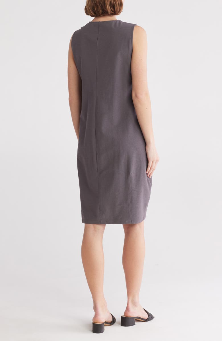 Eileen Fisher Solid Knit Dress, Alternate, color, Metor