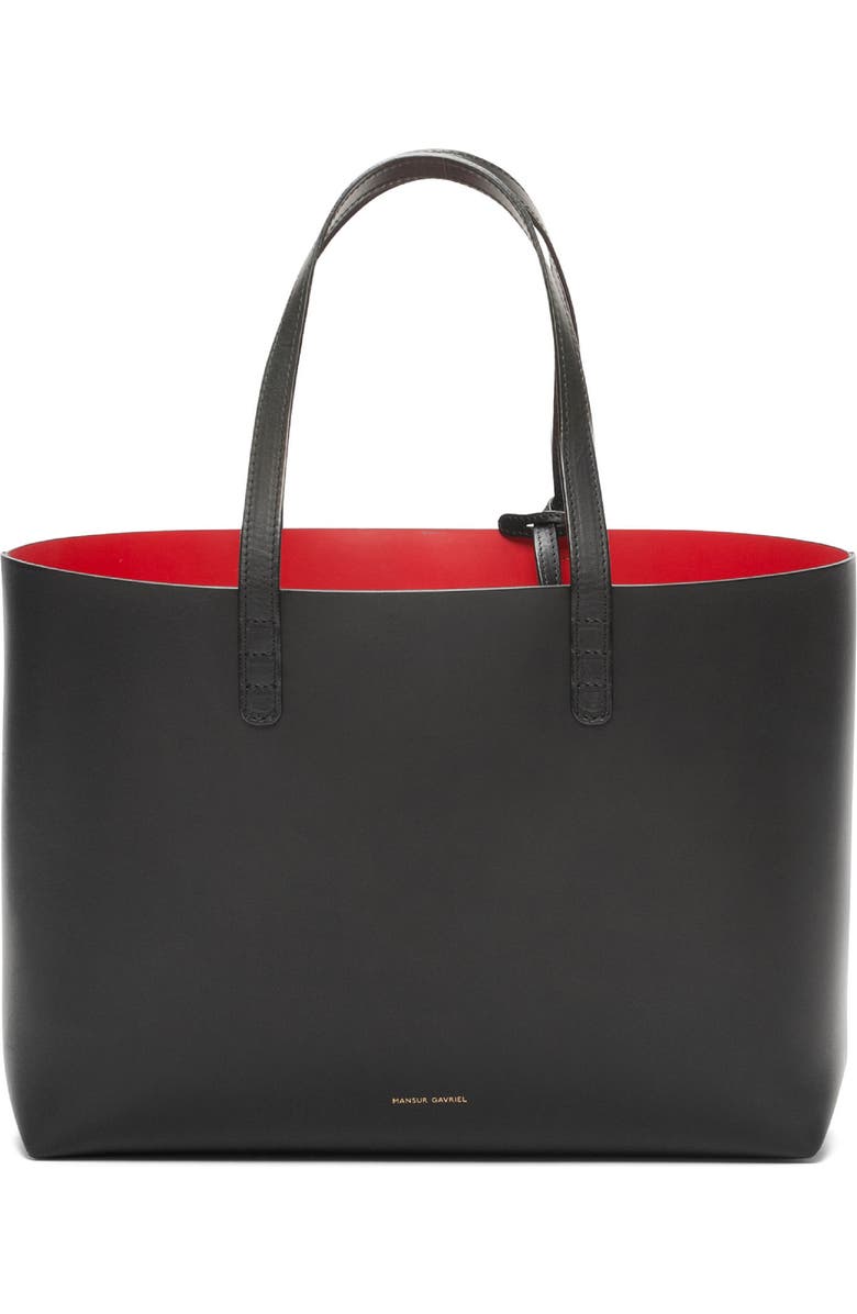 Mansur Gavriel Small Leather Tote, Main, color,