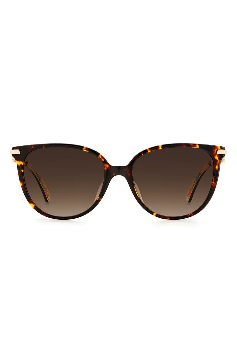 Kate Spade Kristina Sunglasses, Main, color, Havana