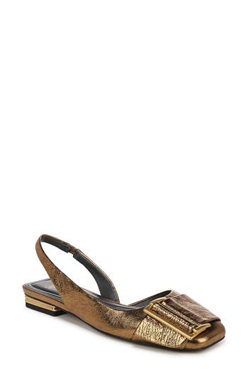 Sarto By Franco Sarto Tracy Slingback Half D'orsay Flat