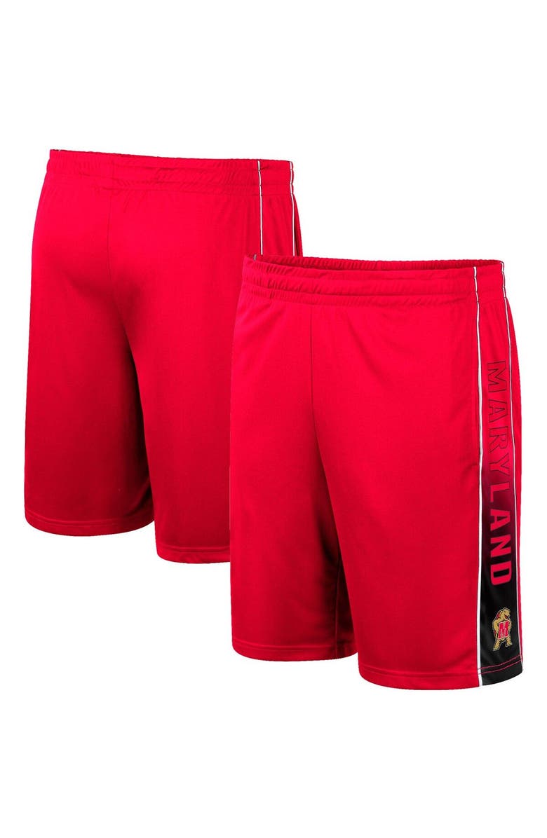 COLOSSEUM Men's Colosseum Red Maryland Terrapins Lazarus Shorts, Main, color, 