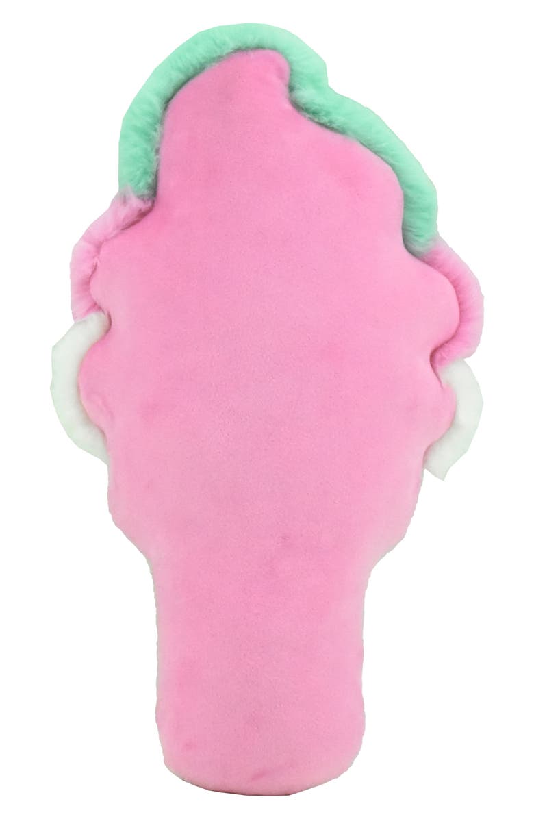 Iscream Ice Cream Cone Reversible Sequin Pillow, Alternate, color,