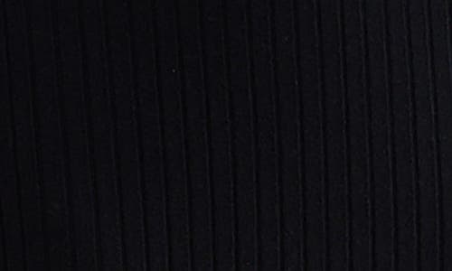 Bella Dahl Rib Knit Midi Skirt In Black