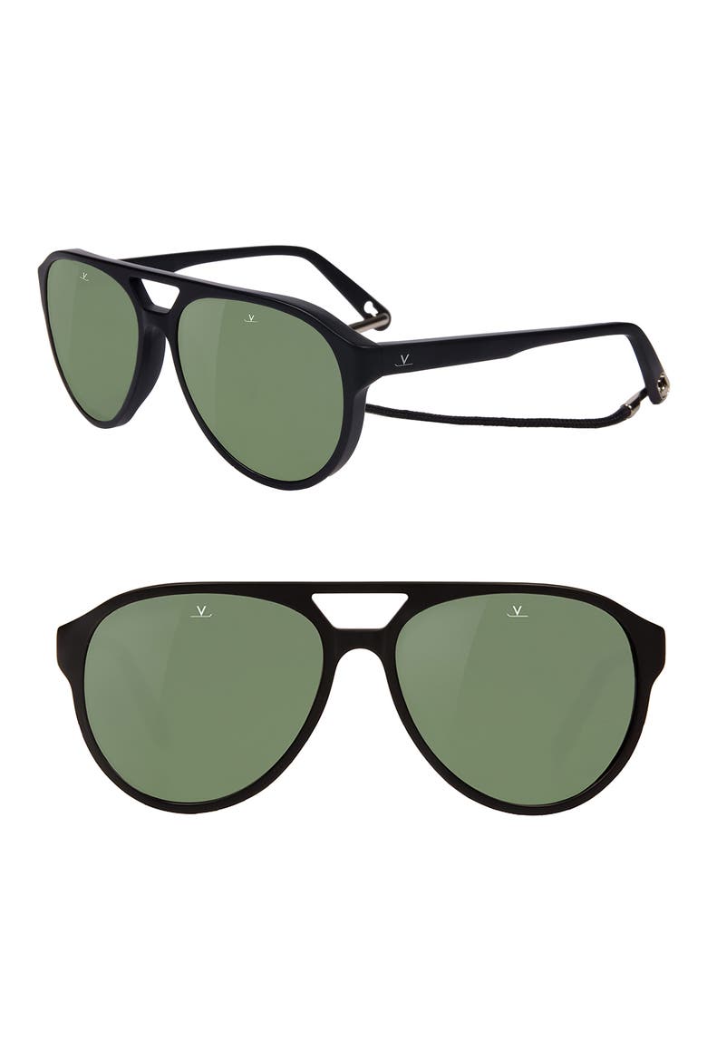 Tom 64mm Sunglasses, Main, color, PURE GREY