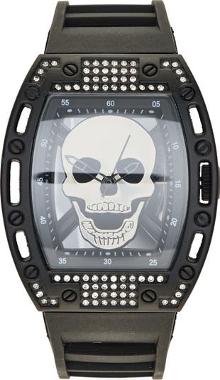 ED HARDY ガラス時計 🐉 ED HARDY TATTOO DRAGON VINTAGE QUARTZ WATCH $ 208 USD included