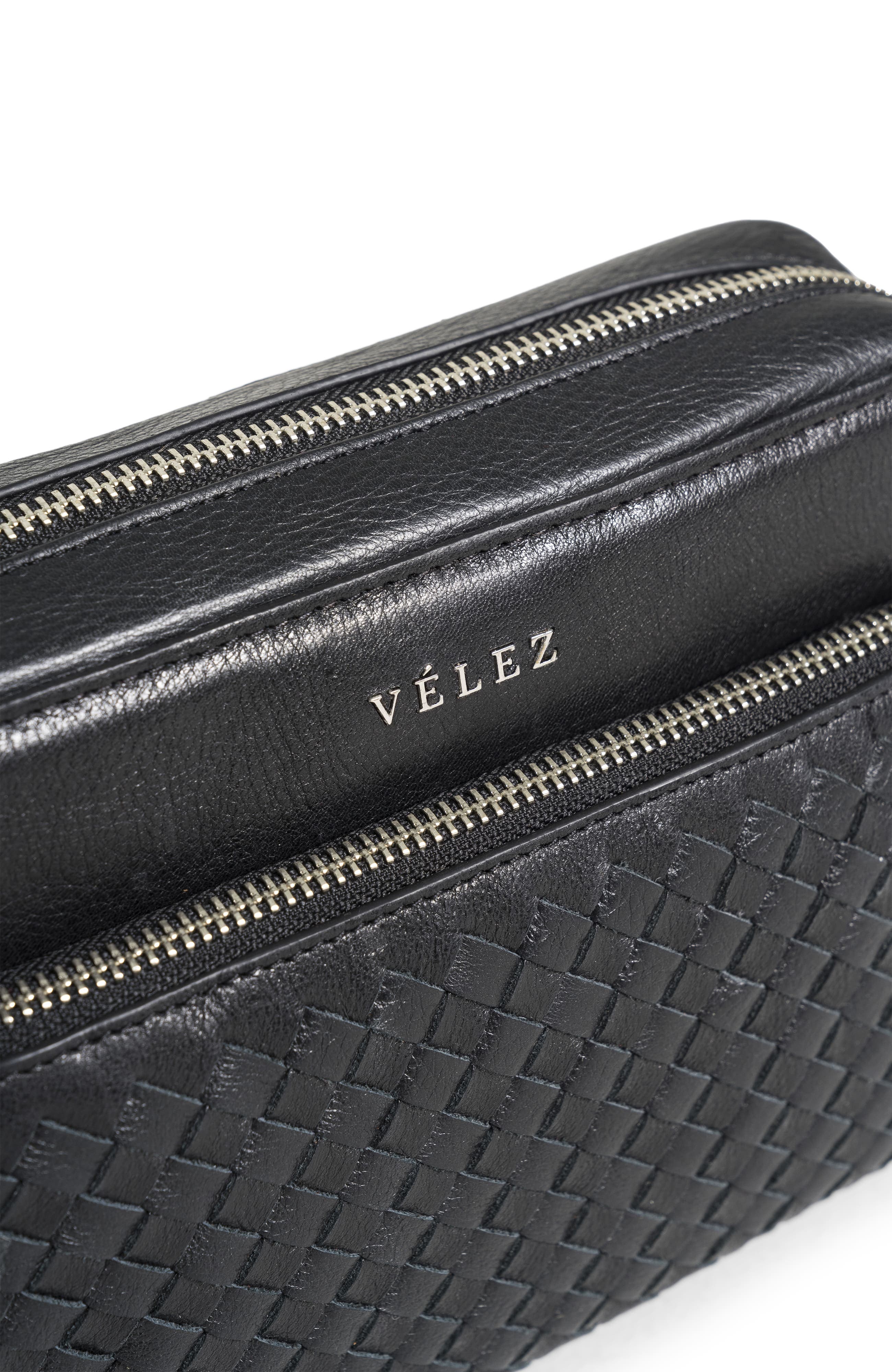 Velez Leather Crossbody Bag for Men, Alternate, color, Black