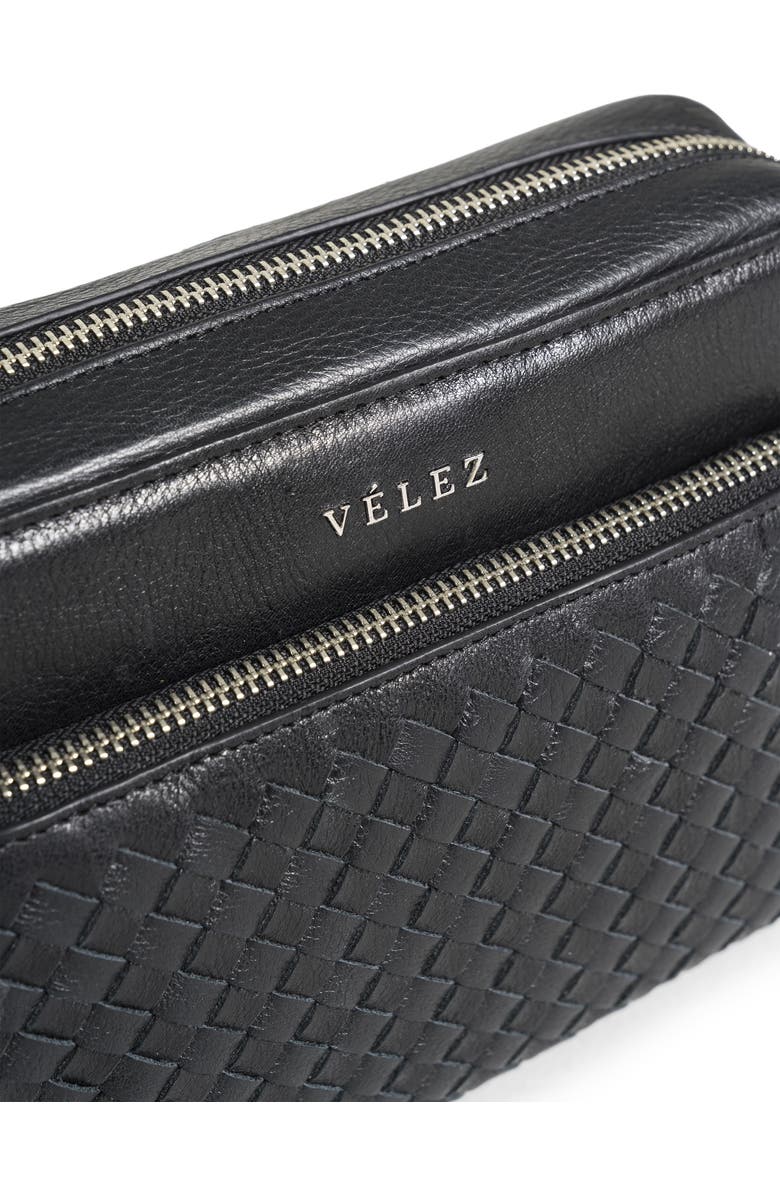 Velez Leather Crossbody Bag for Men, Alternate, color, Black