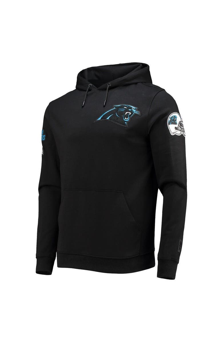 PRO STANDARD Men's Pro Standard Black Carolina Panthers Logo Pullover Hoodie, Alternate, color, 