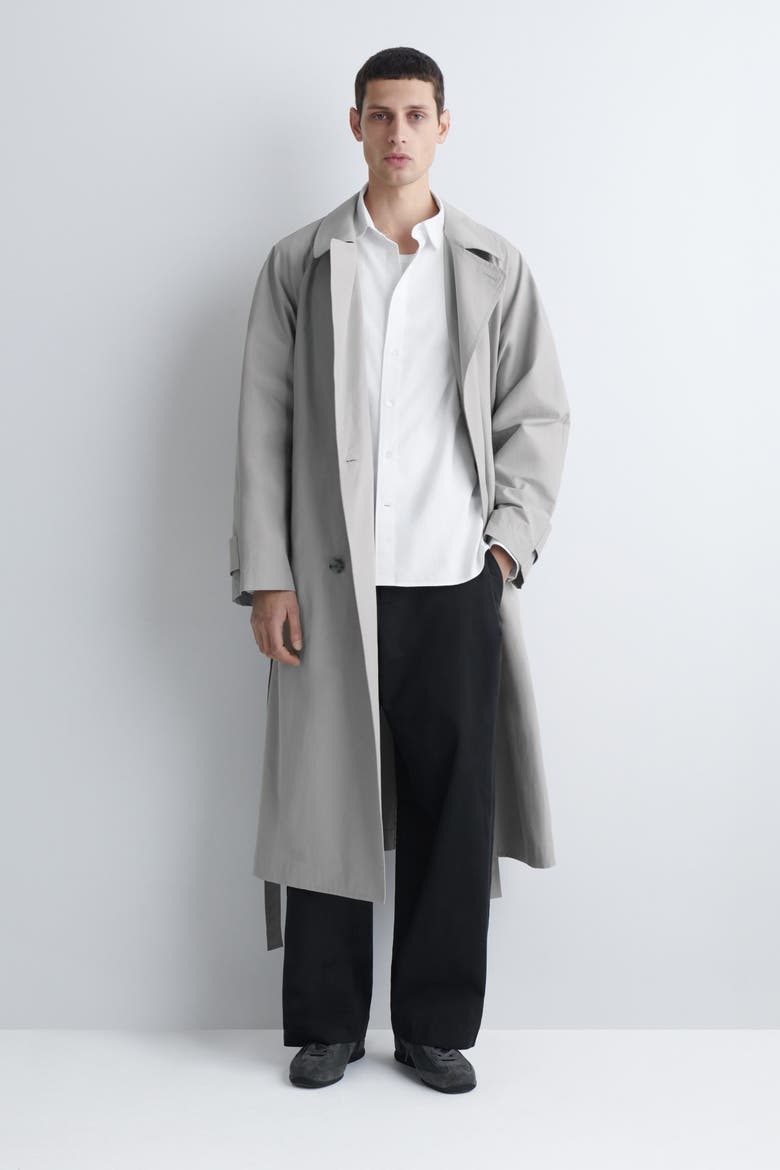 Cotton Oxford Shirt, Alternate, color, WHITE